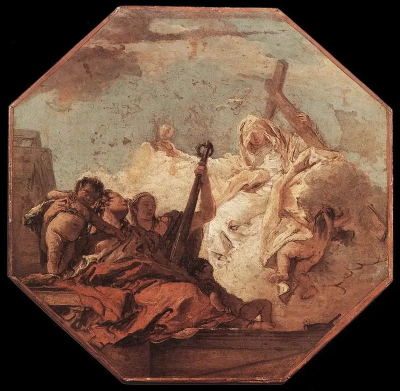 Teologiset hyveet - Giovanni Battista Tiepolo