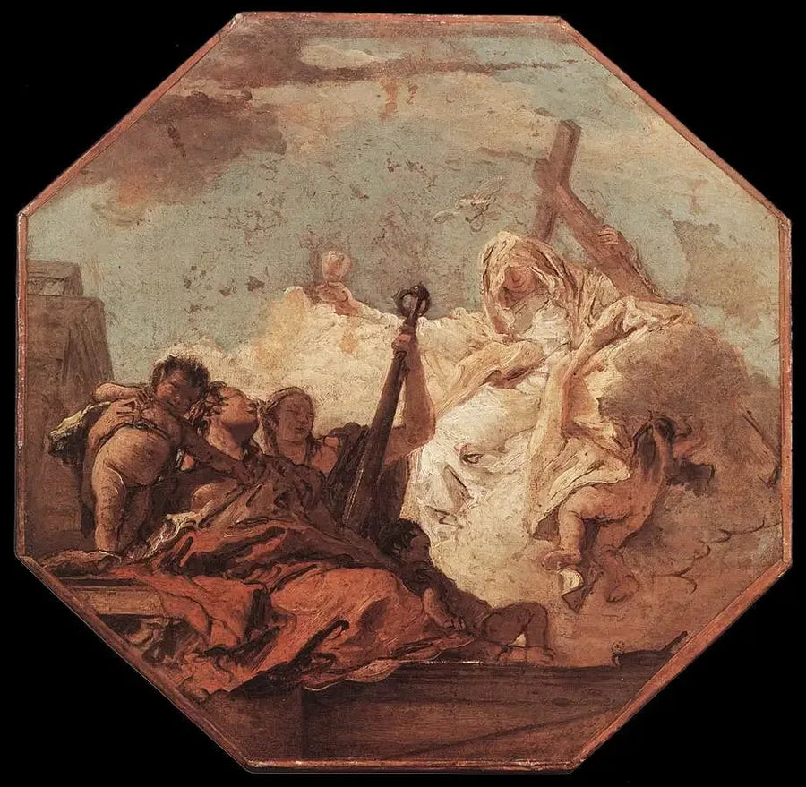Teologiset hyveet - Giovanni Battista Tiepolo