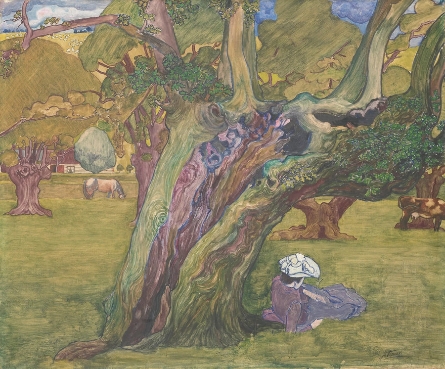 Surreyn vanhat tammet - Jan Toorop