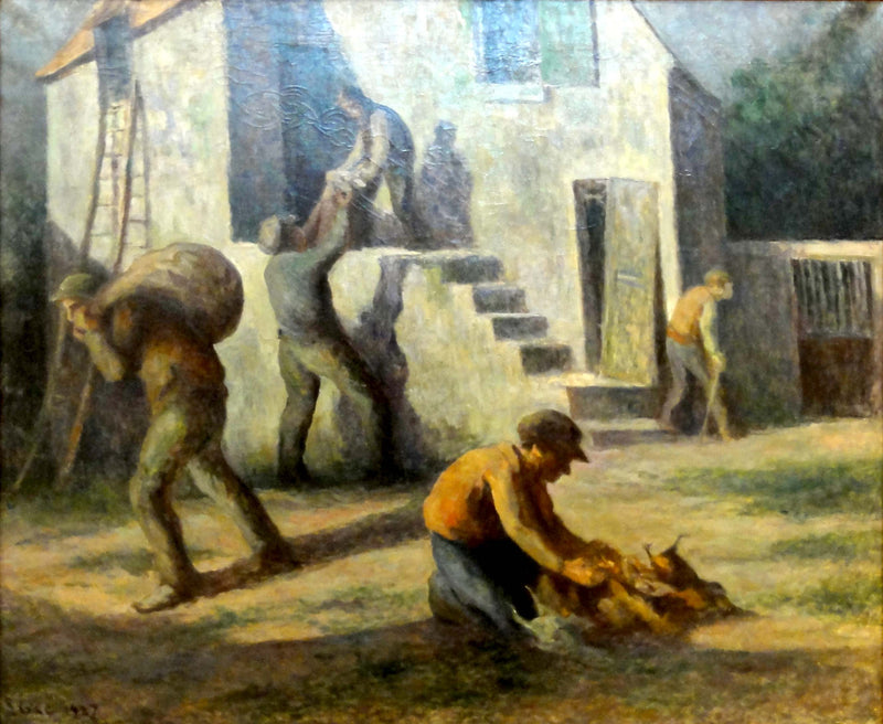 Kanamunien varastajat - Maximilien Luce