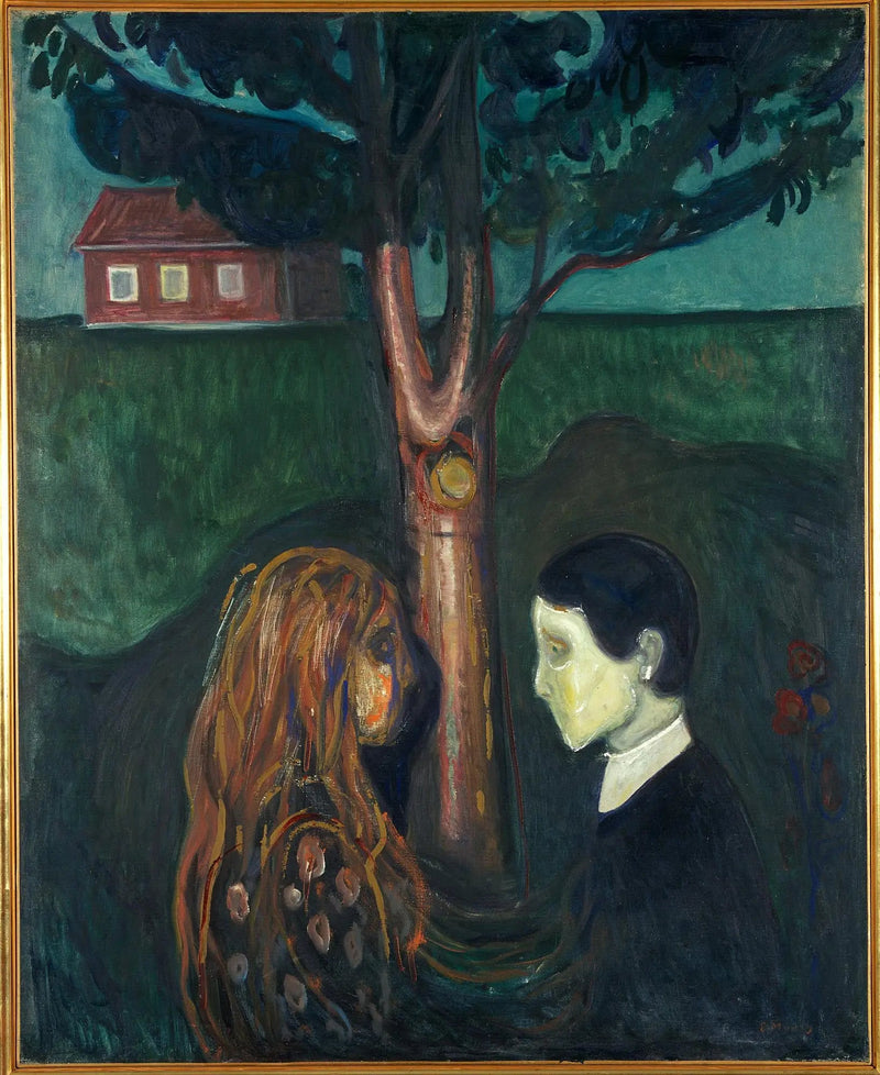 Silmät silmiin - Edvard Munch