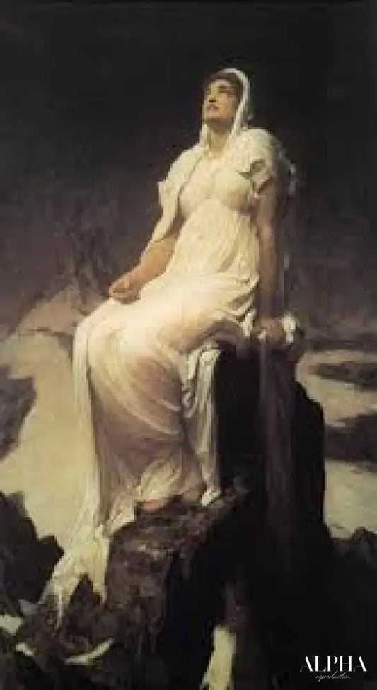 L’esprit du sommet - Frederic Leighton Reproductions de tableaux à la peinture à l’huile