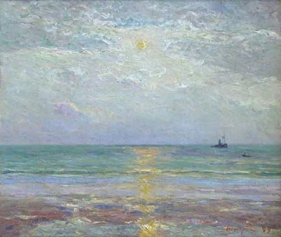 Auringonnousu auringonlaskun aikaan - Maxime Maufra