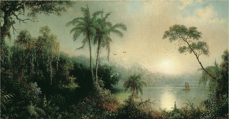 Auringonnousu Nicaraguassa - Martin Johnson Heade