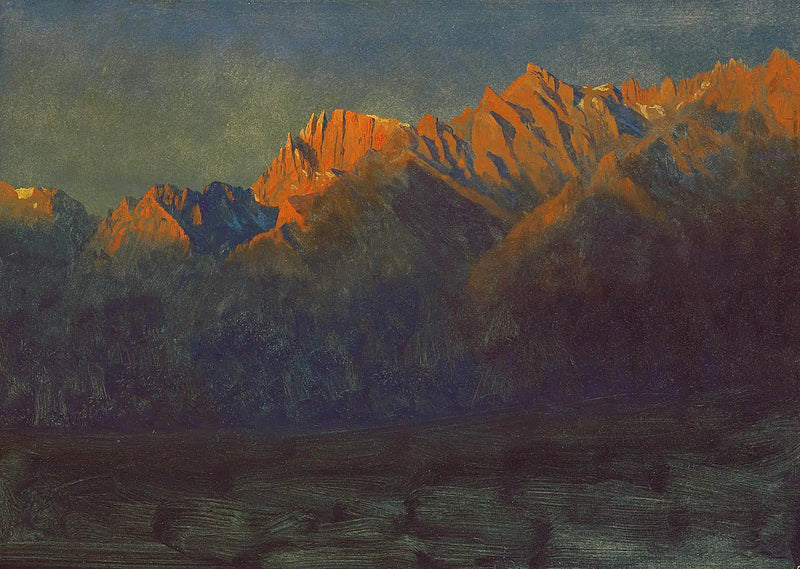 Auringonnousu Sierrassa - Albert Bierstadt