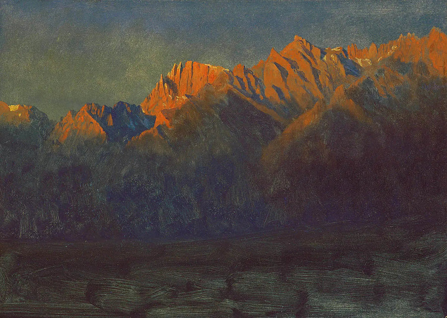 Auringonnousu Sierrassa - Albert Bierstadt