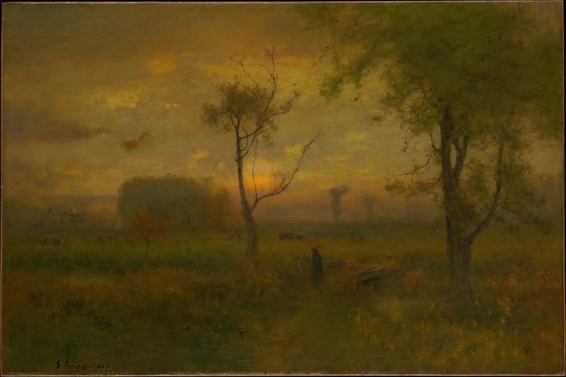 Auringonnousu - George Inness