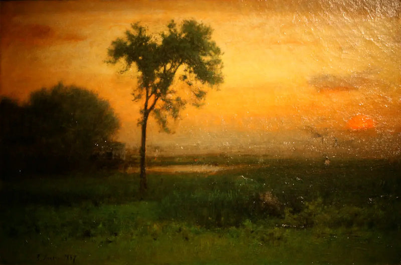 Auringonnousu - George Inness