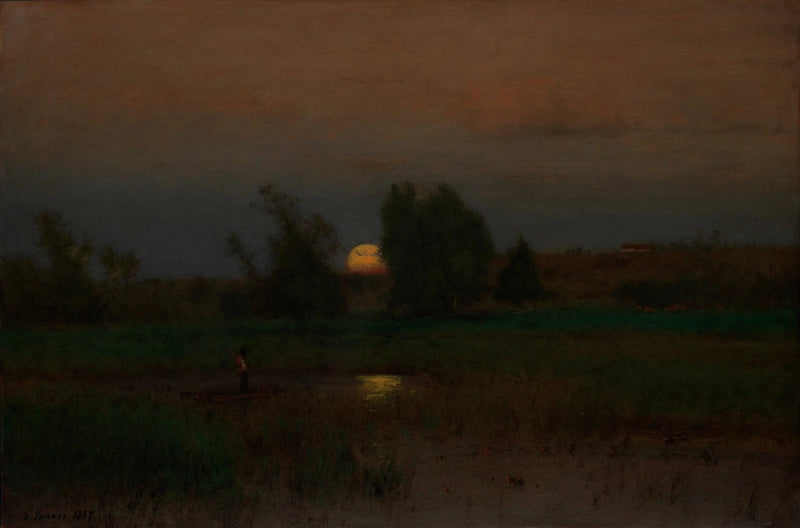 Nosta kuu - George Inness