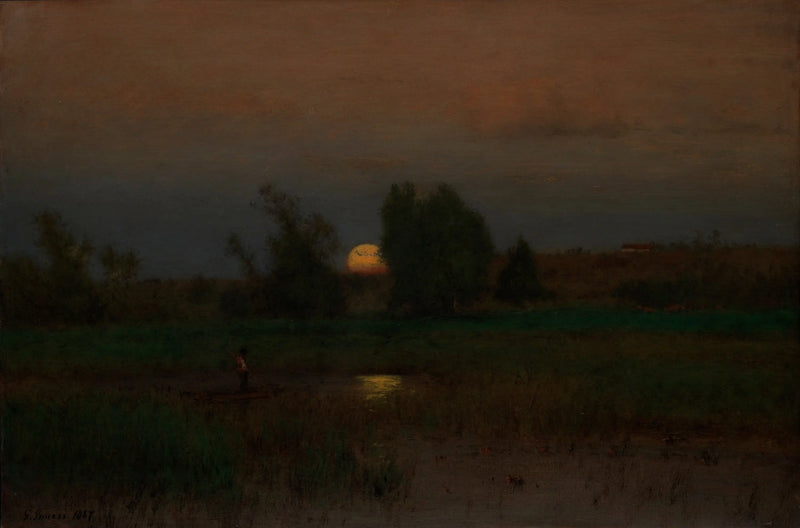 Nosta kuu - George Inness