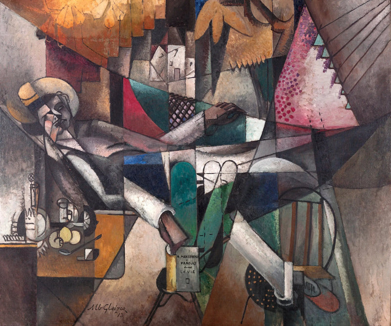 Mies hamakissa (Mies narulla) - Albert Gleizes