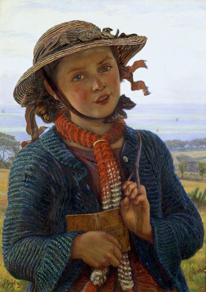 Koulutytön hymni - William Holman Hunt