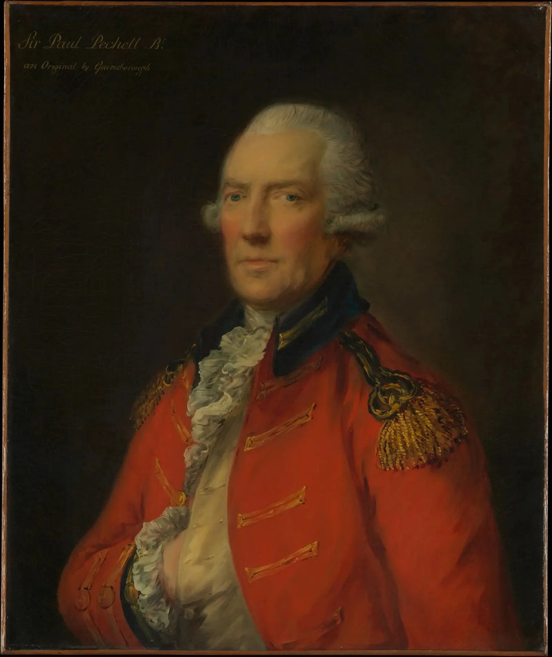 Luutnantti-colonel Paul Pechell (1724-1800) - Thomas Gainsborough