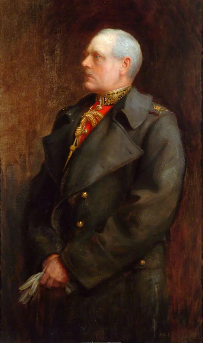 Luutnantti kenraali Sir William Edmund Franklyn, KCB, regimentin eversti (1906–1914) - Herbert Draper
