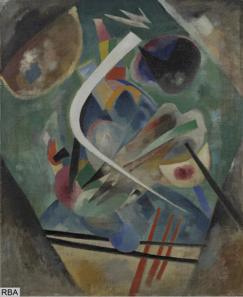 Valkoinen viiva - Vassily Kandinsky