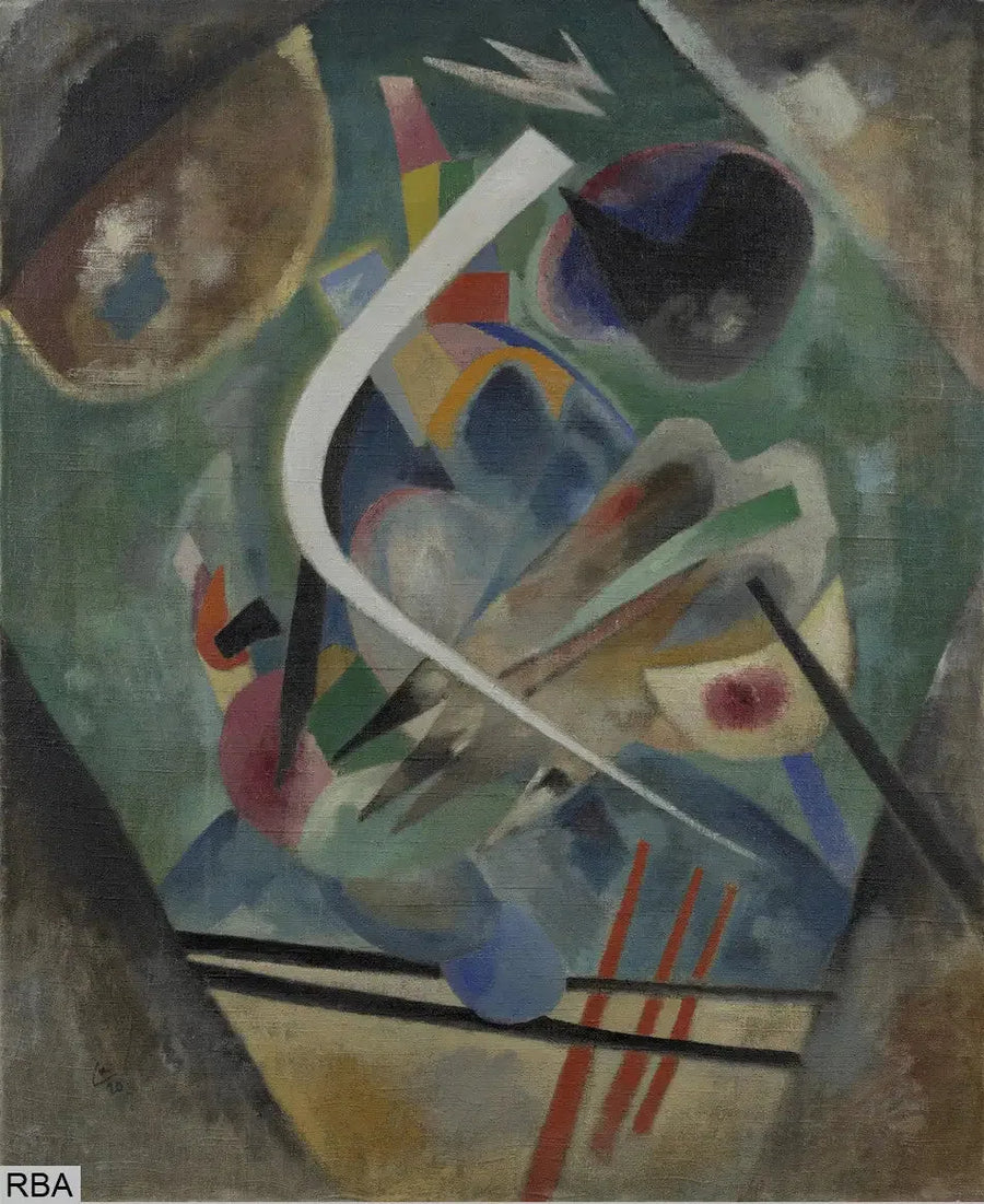 Valkoinen viiva - Vassily Kandinsky