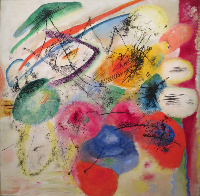 Mustat viivat - Vassily Kandinsky