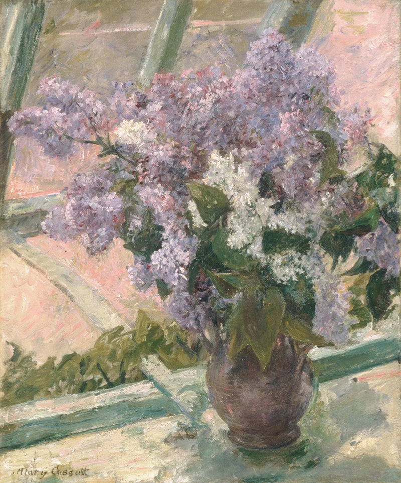Lilja ikkunan äärellä - Mary Cassatt