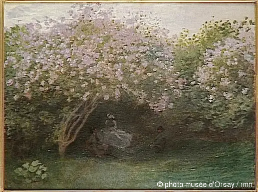 Lilas, Harmaa aika - Claude Monet