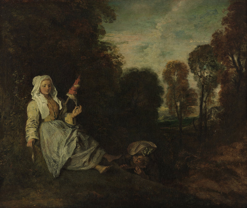 Epäkohtelias - Antoine Watteau