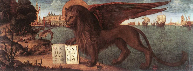 Saint Marc - Vittore Carpaccio - Leijona