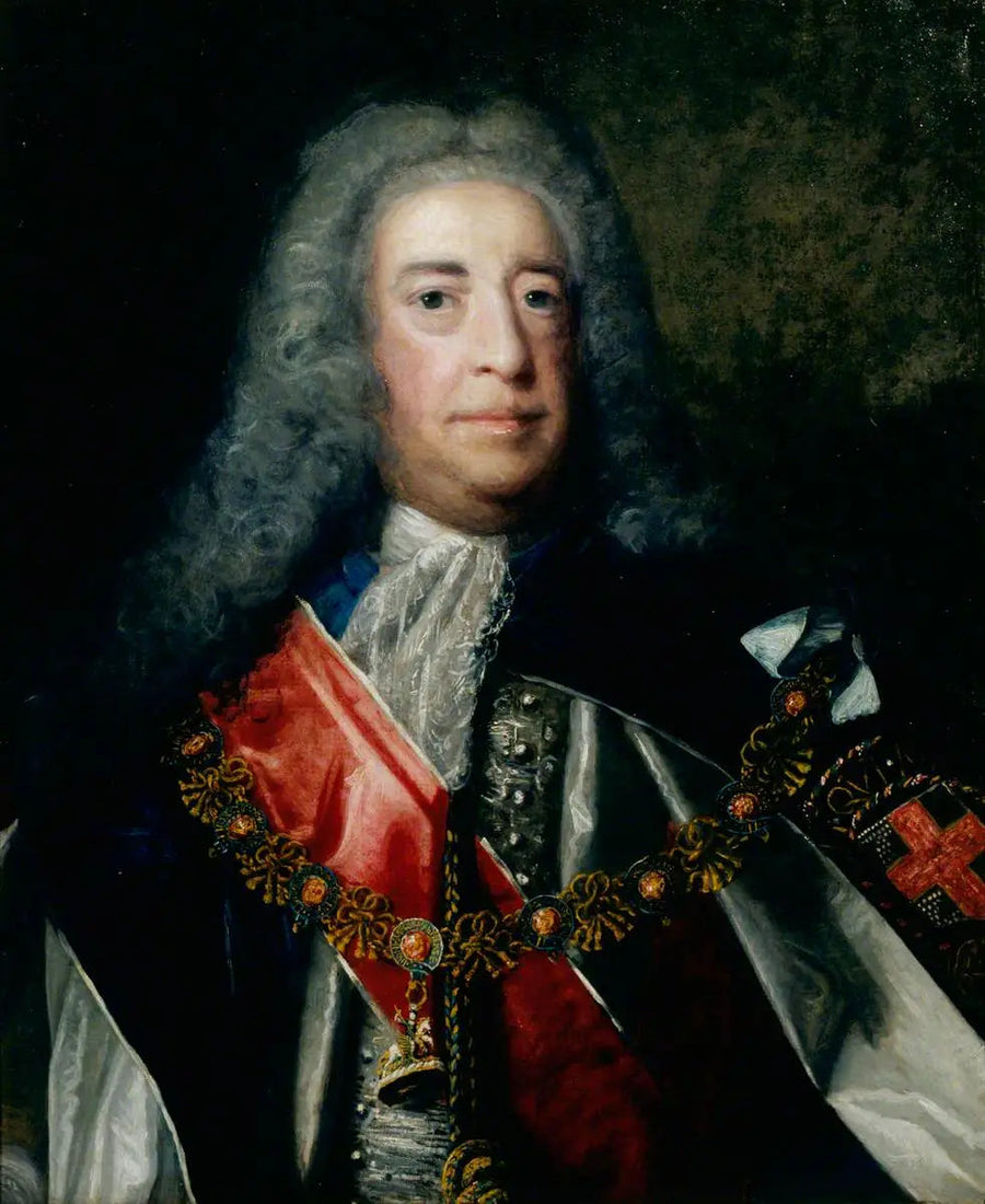 Lionel Cranfield Sackville, 1. herttu of Dorset (1688–1765), hovihenkilö - Joshua Reynolds