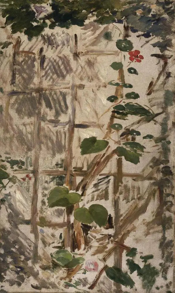 Reproduction du tableau « Liserons et Capucines - Édouard Manet » par Alpha Reproduction en peinture à l’huile