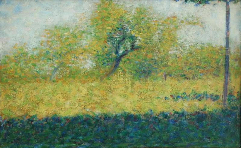 Puun reuna keväällä - Georges Seurat