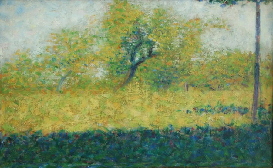 Puun reuna keväällä - Georges Seurat