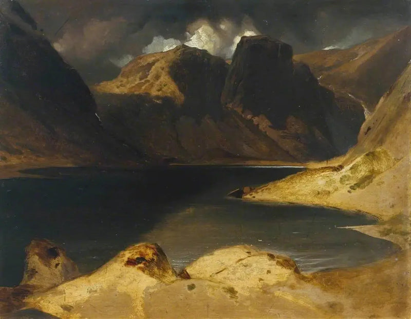 Loch Avon ja Cairngormin vuoret - Edwin Henry Landseer