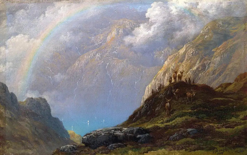Loch Carron, Skotlanti - Gustave Doré