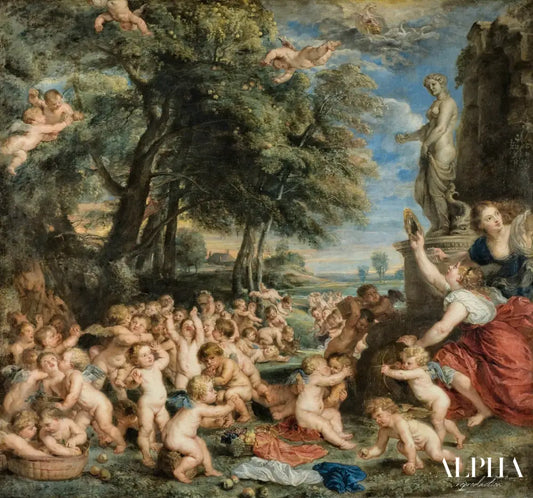 L’offrande à Vénus - Titien - Peter Paul Rubens - Reproductions de tableaux et peintures haut de gamme