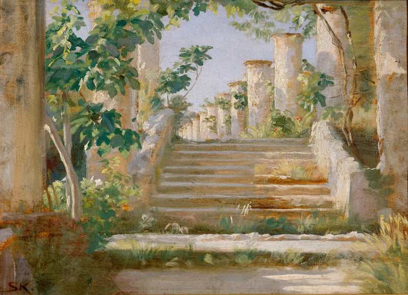 Loggia Ravellossa - Peder Severin Krøyer