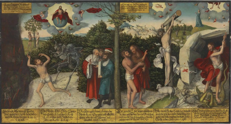 Rakkaus ja Armo - Lucas Cranach vanhempi