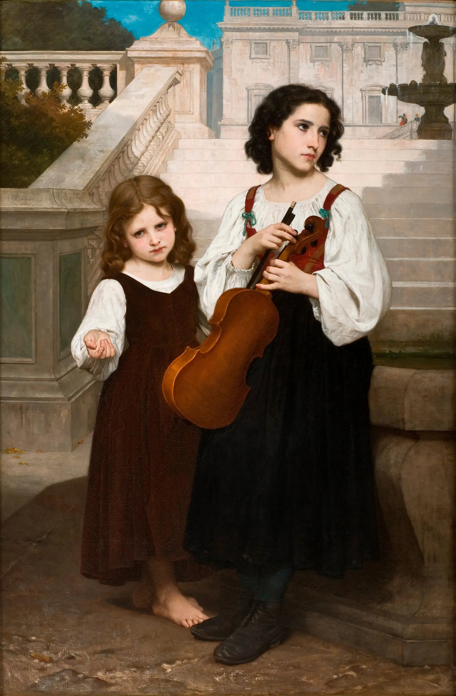 Kaukana maasta - Bouguereau