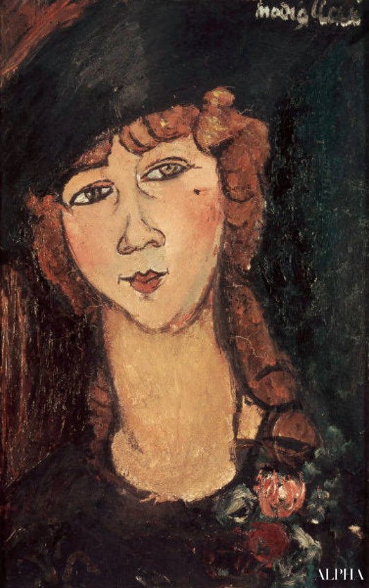 Lolotte - Amadeo Modigliani - Reproductions de tableaux et peintures haut de gamme