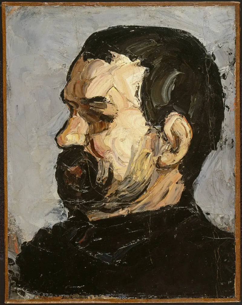Setä Dominique sivuprofiilissa - Paul Cézanne