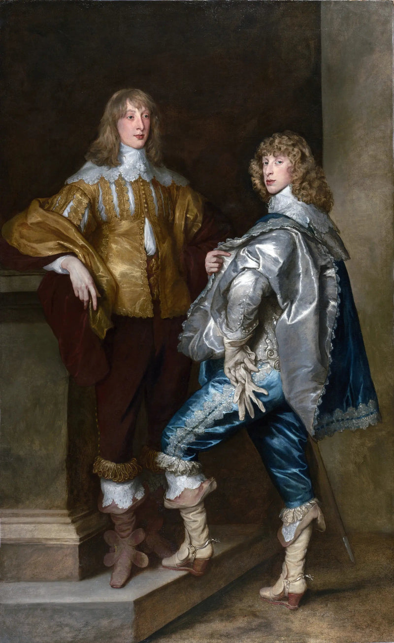 Lord John Stuart ja hänen veljensä, Lord Bernard Stuart - Antoine van Dyck
