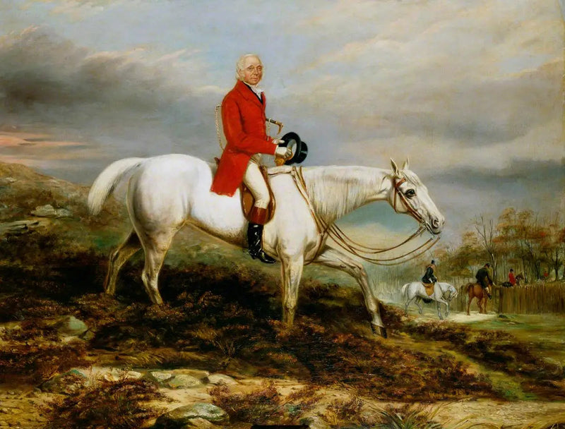 Lord Lonsdale metsästämässä - John Frederick Herring, Sr.