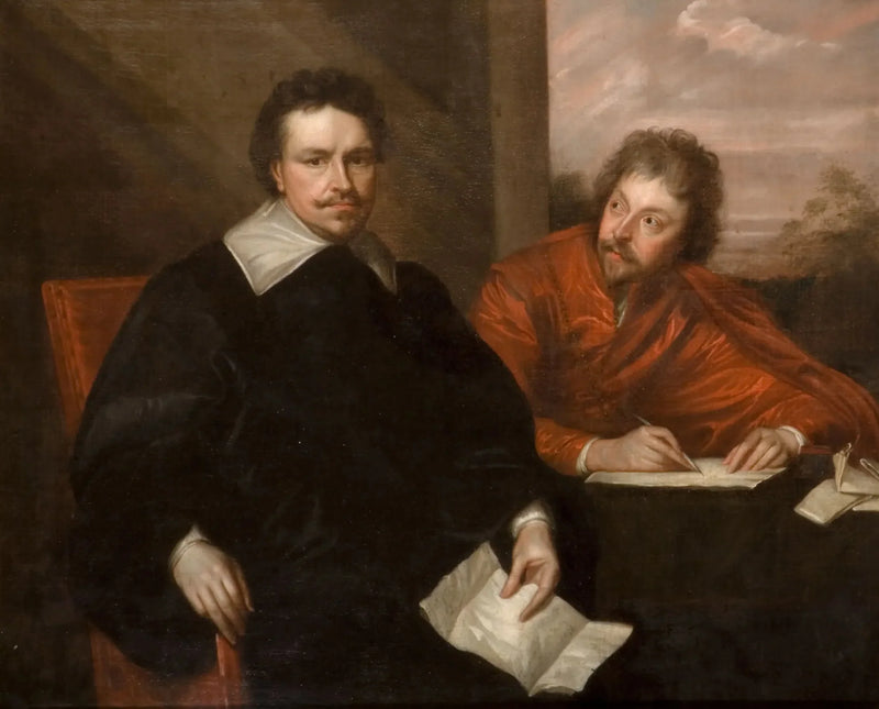 Lord Strafford ja hänen sihteerinsä Sir P Mainwaring - Antoine van Dyck