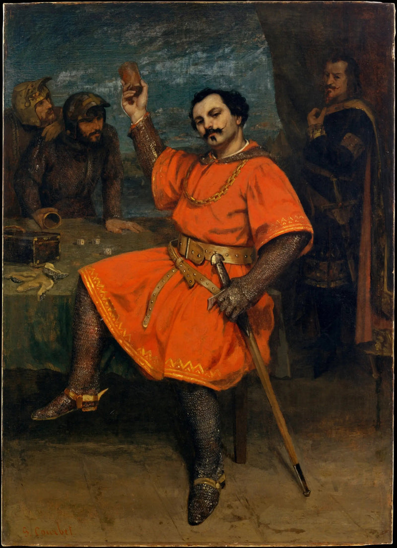 Louis Gueymard roolissa Robert le Diable - Gustave Courbet
