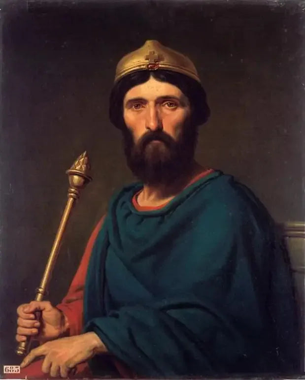 Louis IV, Ranskan kuningas - Charles de Steuben