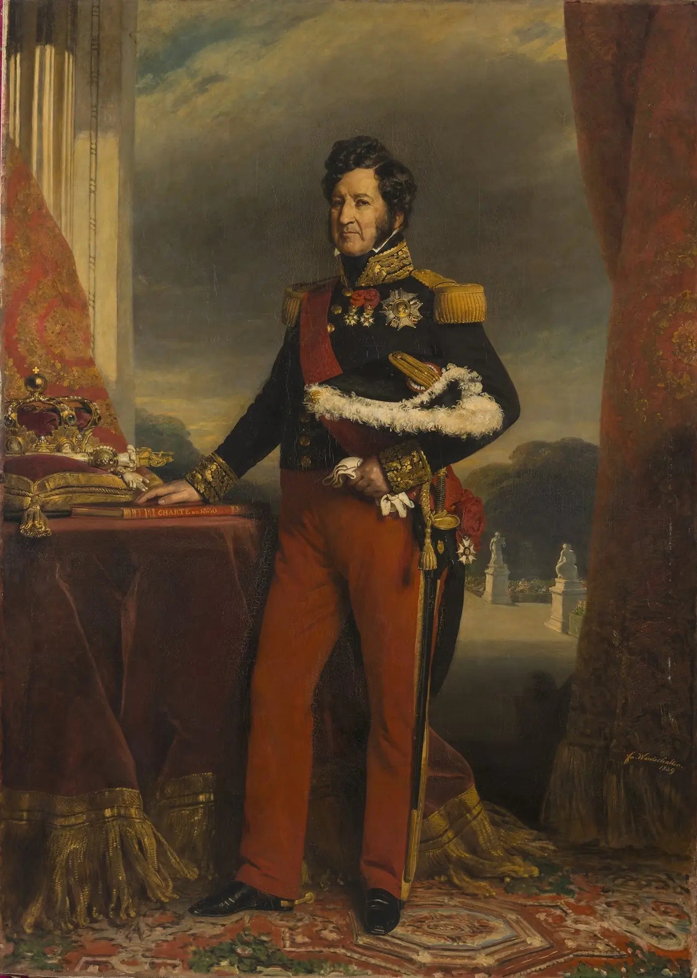 Louis-Philippe 1er Roi Des Français - Franz Xaver Winterhalter - Alpha Reproduction