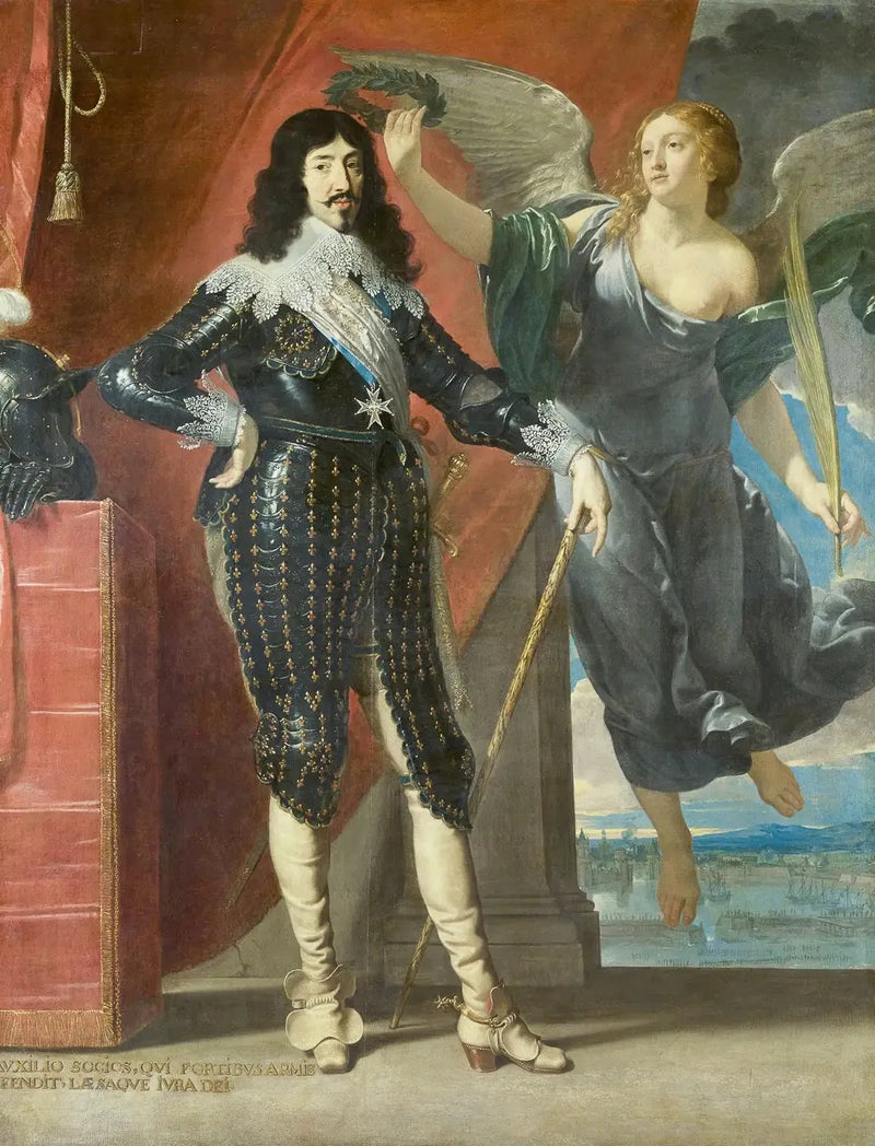 Ludvig XIII kruunattu Voiton - Philippe de Champaigne