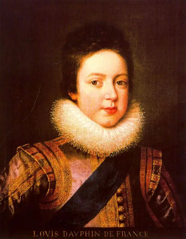 Louis XIII ja Dauphin - Frans Pourbus nuorempi