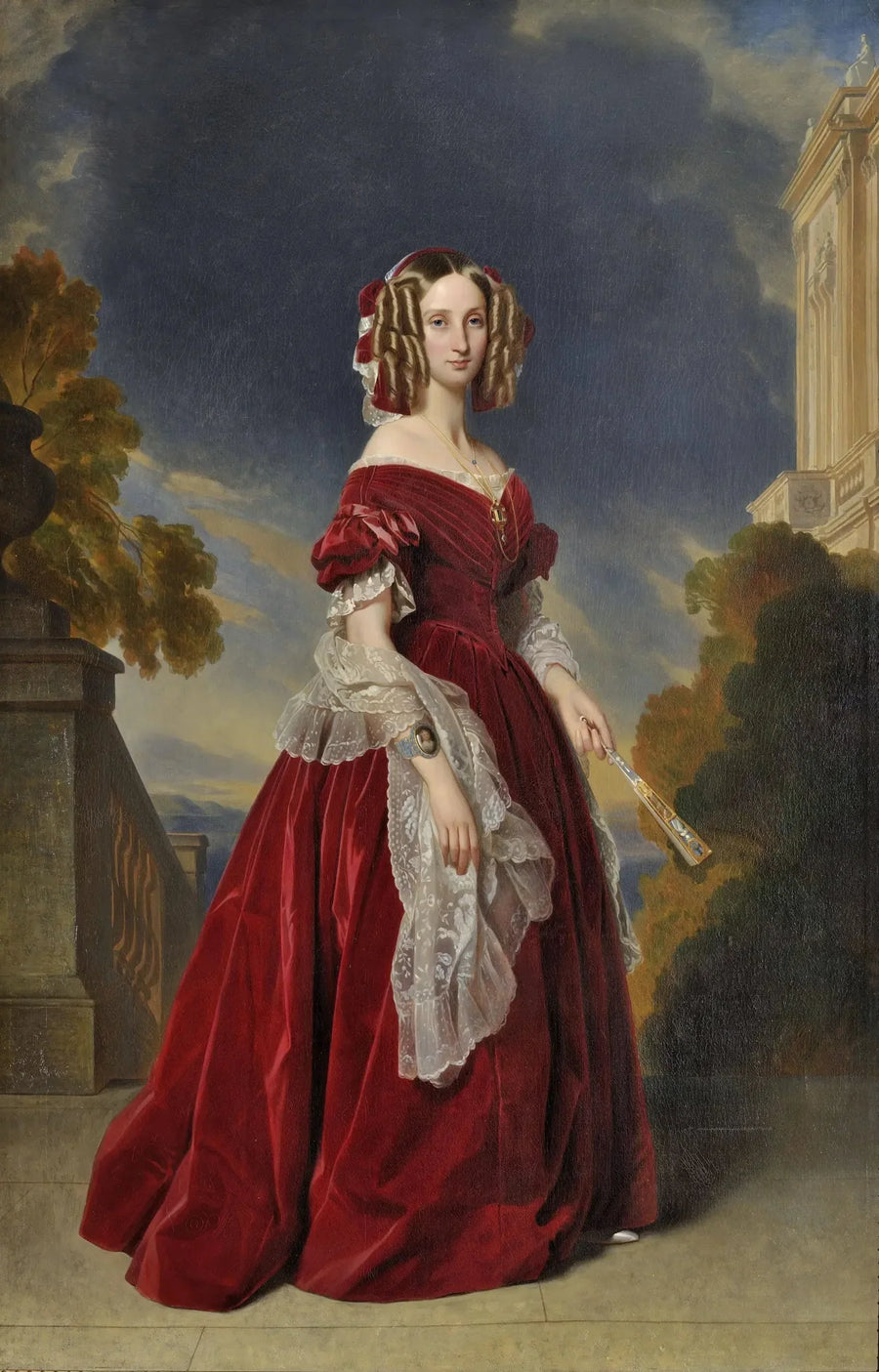 Louise d'Orléans, kuningatar Belgeistä (1812-1850) - Franz Xaver Winterhalter