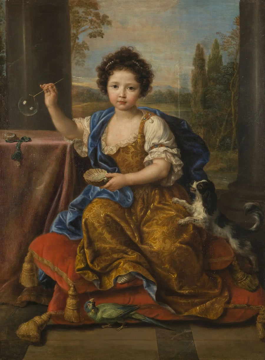 Louise-Marie de Bourbon, Orléansin herttuatar, tunnettu myös nimellä Mademoiselle de Tours - Pierre Mignard