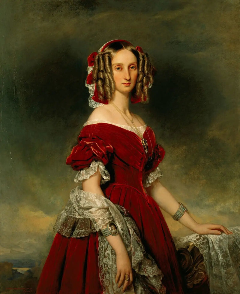 Louise, kuningatar belgialainen (1812-1850) - Franz Xaver Winterhalter