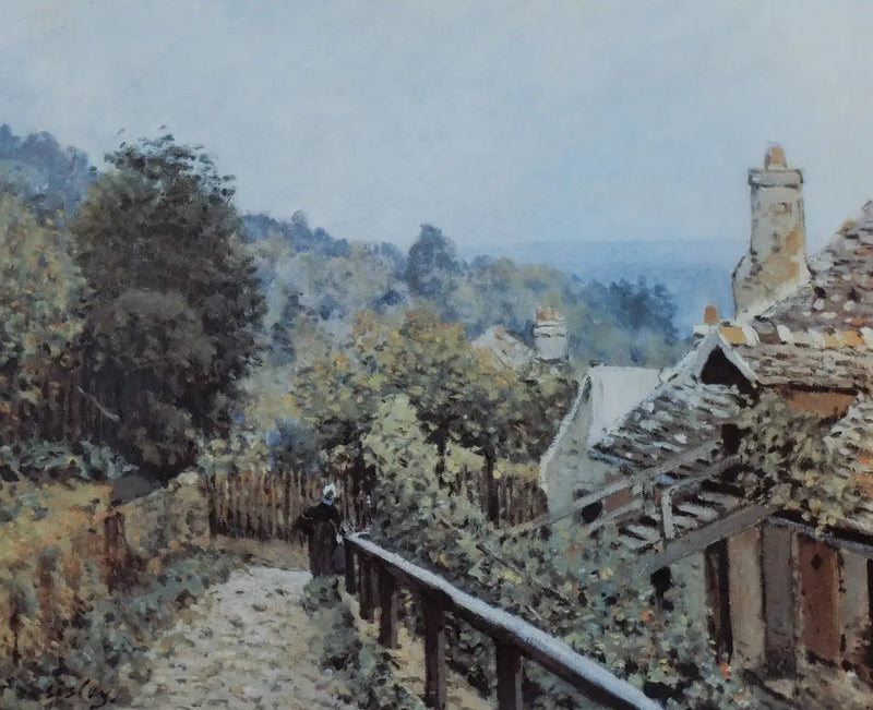 Louveciennes. Mi-kummun polku - Alfred Sisley