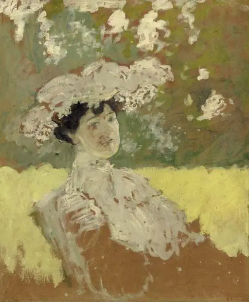 Lucie Hessel ja lakki - Édouard Vuillard